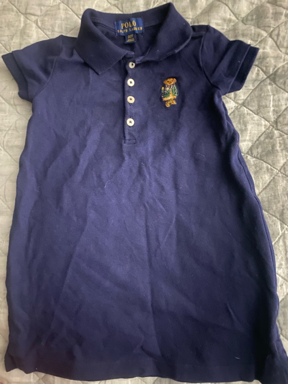 Polo by Ralph Lauren Navy Bear Polo Dress